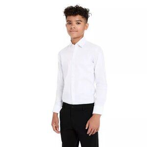 **Kenneth Cole** REACTION Boys' Dress Shirt 14R NWT Back to School